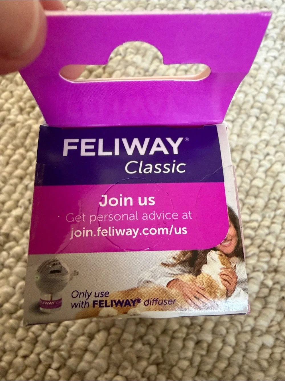 Feliway Classic Happy Cat Calming Refill – Pink